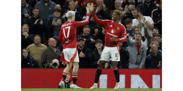 Manchester United vann en match med 7 mål Manchester United vann en match med 7 mål